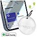 Portachiavi Airtag Modello Boomtag Compatibile Con Apple Find My Ipx5, Bianco - Foto miniatura 8