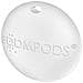 Portachiavi Airtag Modello Boomtag Compatibile Con Apple Find My Ipx5, Bianco - Foto miniatura 10