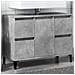 Mobile Lavabo Grigio Cemento 80x33x60 Cm In Legno Multistrato - Foto miniatura 1