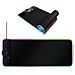 Tappetino Da Gioco 78cm Led Con Caricatore Rapido Wireless Qi 15w. Luci Rgb. - Foto miniatura 1