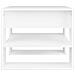 Lusso Casadino -  Tavolino Da Salotto Bianco 55,5x55x45 Cm In Legno Multistrato - Foto miniatura 3