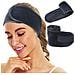 Nuovo Cerchietto Per Trucco Double-face - Comfort Ottimale Black - Foto miniatura 1