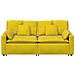 Divano Modulare con Cuscini Giallo - Foto miniatura 4
