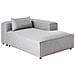 Chaise Longue Versione Sinistra Brande Grigio - Foto miniatura 3