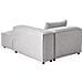 Chaise Longue Versione Sinistra Brande Grigio - Foto miniatura 4