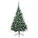 Albero di Natale artificiale preilluminato Verde 180 cm PVC - Foto miniatura 3