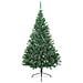 Albero di Natale artificiale preilluminato Verde 180 cm PVC - Foto miniatura 4