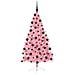 Albero di Natale artificiale con luci integrate Rosa 210 cm PVC - Foto miniatura 3