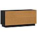Mobile TV Rovere Nero 102 x 35 x 45 cm Legno multistrato - Foto miniatura 8