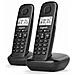 Telefono Cordless Dect Duale Nero - Basic100duonoir - Foto miniatura 2