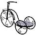 Portavaso Bici In Mosaico E Metallo Blu 53x23,5x36h - Foto miniatura 5