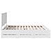 Struttura del letto Bianco 180 x 200 cm Legno Ingegnerizzato - Foto miniatura 9