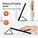 Cover per Galaxy Tab S10 Lite / S10 FE / Tab S9 FE - Pelle /PU, Blu - Foto miniatura 4