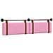 Testata appesa Tinta unita Rosa 210 x 55 x 5 cm PU Antico - Foto miniatura 1
