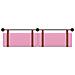 Testata appesa Tinta unita Rosa 210 x 55 x 5 cm PU Antico - Foto miniatura 5