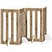 Recinto pieghevole per animali 4 pcs Rovere Artigianale - Foto miniatura 1