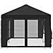 Gazebo con pareti laterali 6 x 3 m Antracite - Foto miniatura 4