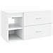 Set di mobili per il bagno 2 pcs Bianco Legno ingegnerizzato - Foto miniatura 1