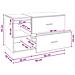 Set di mobili per il bagno 2 pcs Bianco Legno ingegnerizzato - Foto miniatura 7