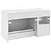Set di mobili per il bagno 2 pcs Bianco Legno ingegnerizzato - Foto miniatura 6