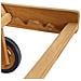 Lettino da sole Marrone Legno di teak solido - Foto miniatura 6