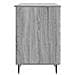 Scrivania Grigio Sonoma 142,5 x 50 x 75 cm Legno ingegnerizzato - Foto miniatura 5