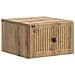 Mobiletto da notte a muro con cassetto 2 pcs Rovere Artigianale - Foto miniatura 3