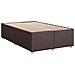 Letto box spring con materasso Marrone Scuro 120 x 200 cm - Foto miniatura 6