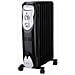 ZRA1519 Radiatore Elettrico con 9 Elementi Riscaldanti Potenza 2000 Watt Colore Nero-Argento - Foto miniatura 2