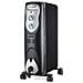 ZRA1519 Radiatore Elettrico con 9 Elementi Riscaldanti Potenza 2000 Watt Colore Nero-Argento - Foto miniatura 1
