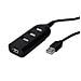 USB 2.0, USB 2.0, 1,2m, 480 Mbit / s, Status, Nero, Plastica - Foto miniatura 1