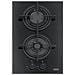 Piano Cottura FHCR3022GHEBKC a Gas Serie Crystal 2 Fuochi Gas Colore Nero - Foto miniatura 1