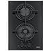 Piano Cottura FHCR3022GHEBKC a Gas Serie Crystal 2 Fuochi Gas Colore Nero - Foto miniatura 3