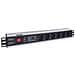 I-CASE STRIP-16SHI - Multipresa per Rack 19'' 6 posti Spina Schuko - Foto miniatura 2