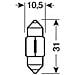 Cp. lamp. tubol. 10w Sv8,5 11x31 - Foto miniatura 2