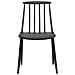 Set Di 2 Sedie Da Pranzo In Colore Nero Ventnor - Foto miniatura 19