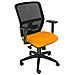 Seduta Operativa Ergonomica Kemper A Arancio C / bracc. reg. - Foto miniatura 1