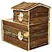 6129 Natural Living Bjork Small Animal House 31 ? 28 ? 29 Cm- - Foto miniatura 2