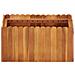 Fioriera Da Giardino 50x30x25 Cm In Legno Massello Di Acacia - Foto miniatura 3