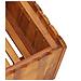 Fioriera Da Giardino 50x30x25 Cm In Legno Massello Di Acacia - Foto miniatura 6