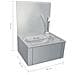 Lavandino Con Rubinetto E Dispenser Sapone In Acciaio Inox - Foto miniatura 8