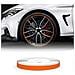 Wheel Trim Strisce Adesive Rifrangenti Per Cerchi Auto, Arancione, 5 Mm X 6 Mt - Foto miniatura 1