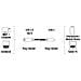 0.75m, USB2.0-C / USB2.0-A 0.75m USB C USB A Rosa cavo USB - Foto miniatura 8