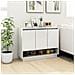 Credenza Bianca 97x31x75 cm in Truciolato - Foto miniatura 3