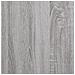 Comodino Grigio Sonoma 40x35x70 Cm In Legno Multistrato - Foto miniatura 2