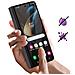 Vetro Temperato Per Samsung Z Fold 4 Garanzia A Vita Bordo Nero - Foto miniatura 2