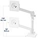 NX Series NX MONITOR ARM WHITE 86,4 cm (34") Nero, Bianco Scrivania - Foto miniatura 10
