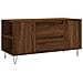 Tavolino Salotto Rovere Marrone 102x44,5x50cm Legno Multistrato - Foto miniatura 2