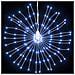 Illuminazioni Di Natale Galassia 140 Led 4pz Bianco Freddo 17cm - Foto miniatura 3