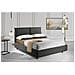 Letto Matrimoniale 180x200 Cm, Con Box Contenitore, Rivestimento In Tessuto Completamente Sfoderabile E Lavabile, Facile Da Assemblare, Made In Italy - Foto miniatura 2